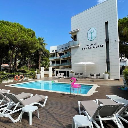 Aparthotel Las Palmeras Castelldefels Exterior foto